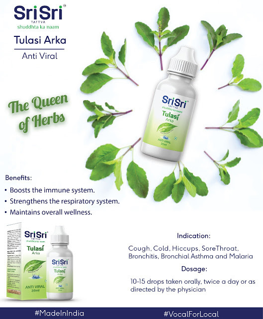 Sri Sri Tattva Tulsi Drop 
